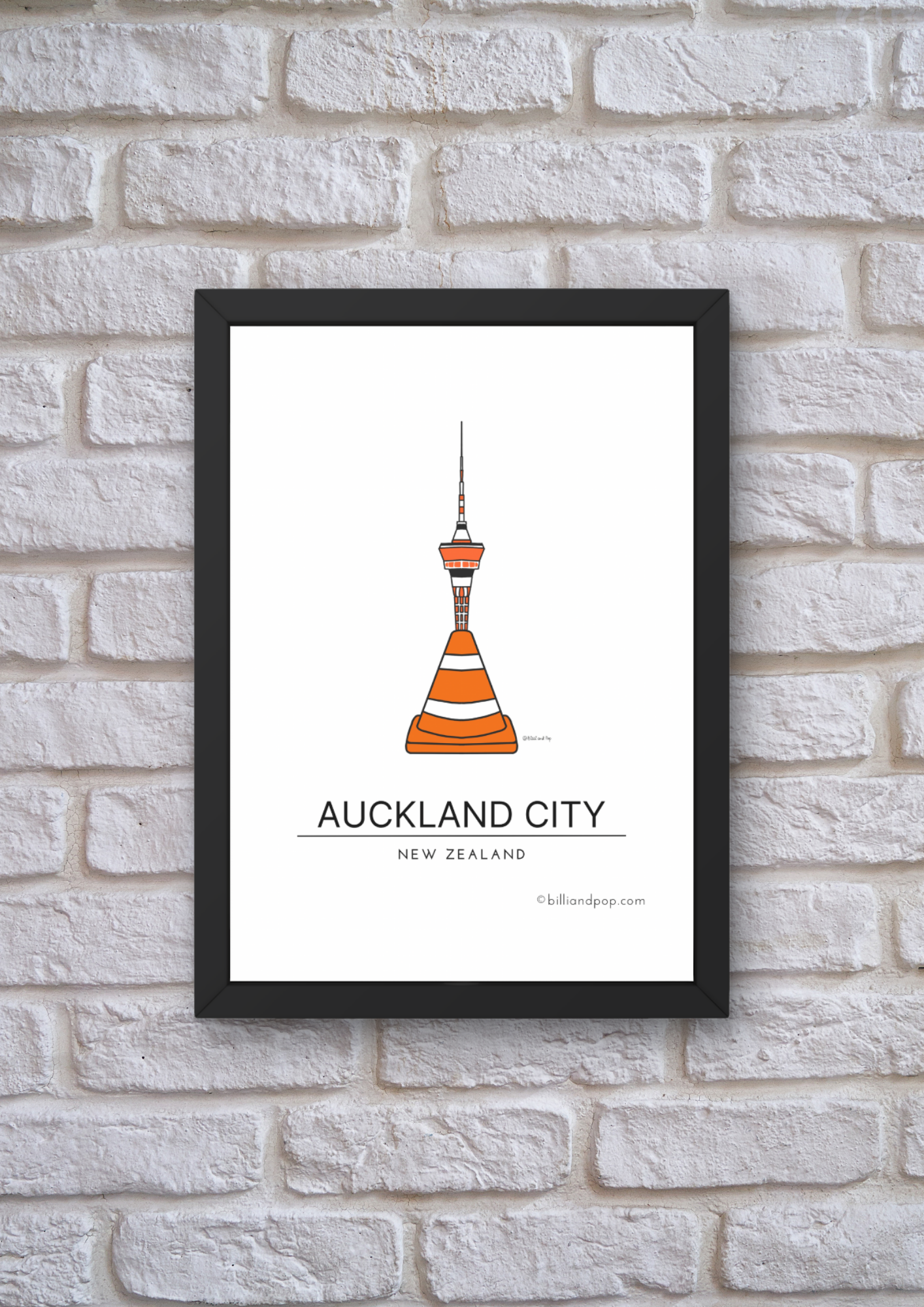 Auckland Art Print - Billi & Pop