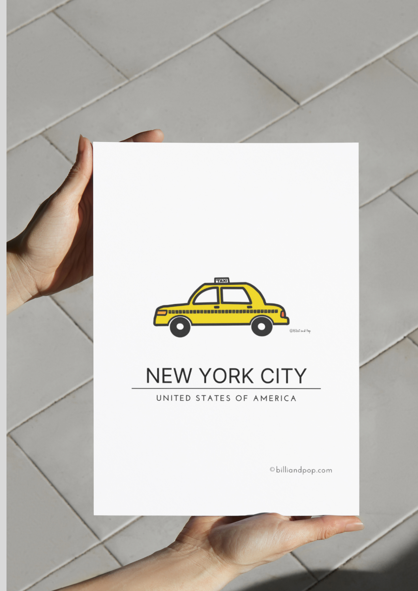 New York Art Print - Billi & Pop