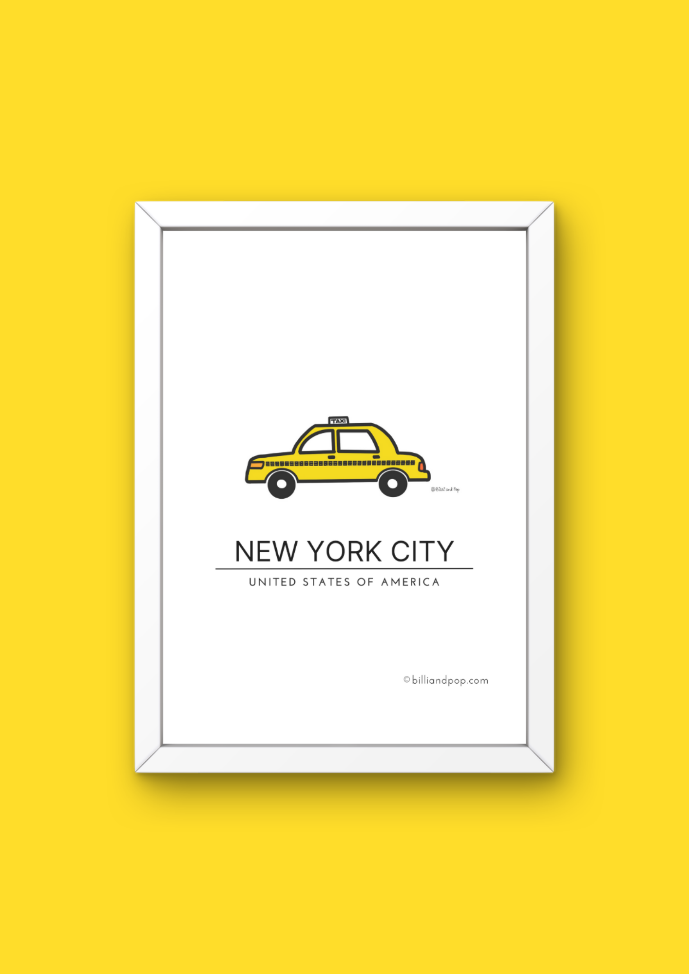 New York Art Print - Billi & Pop