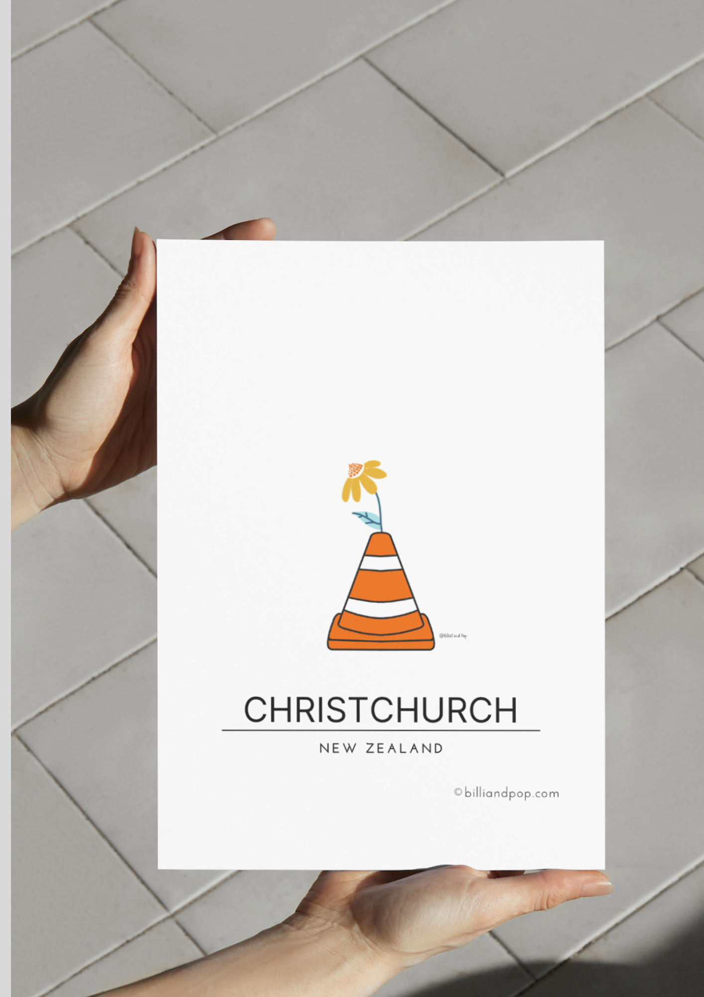 Christchurch Art Print - Billi & Pop