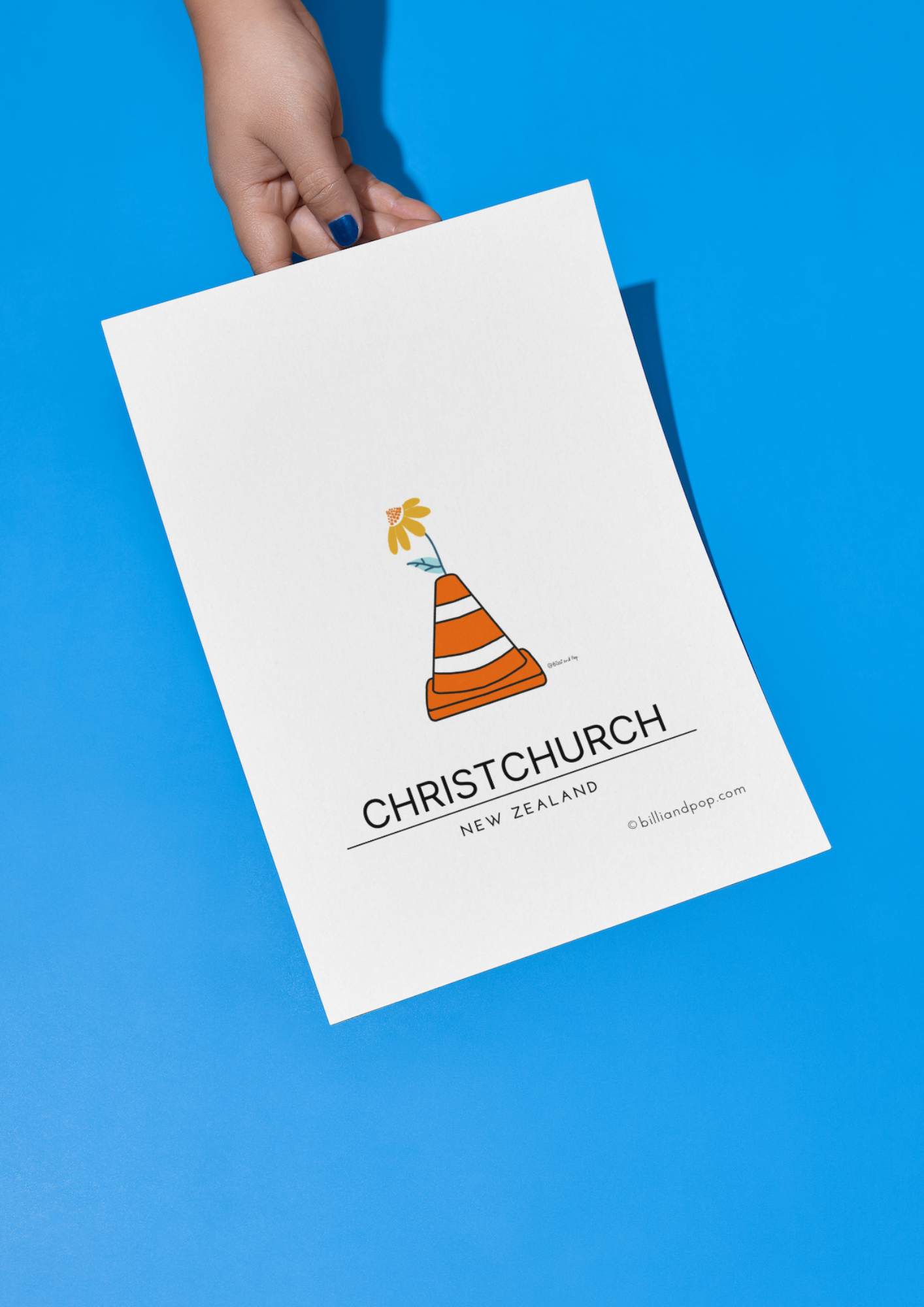 Christchurch Art Print - Billi & Pop