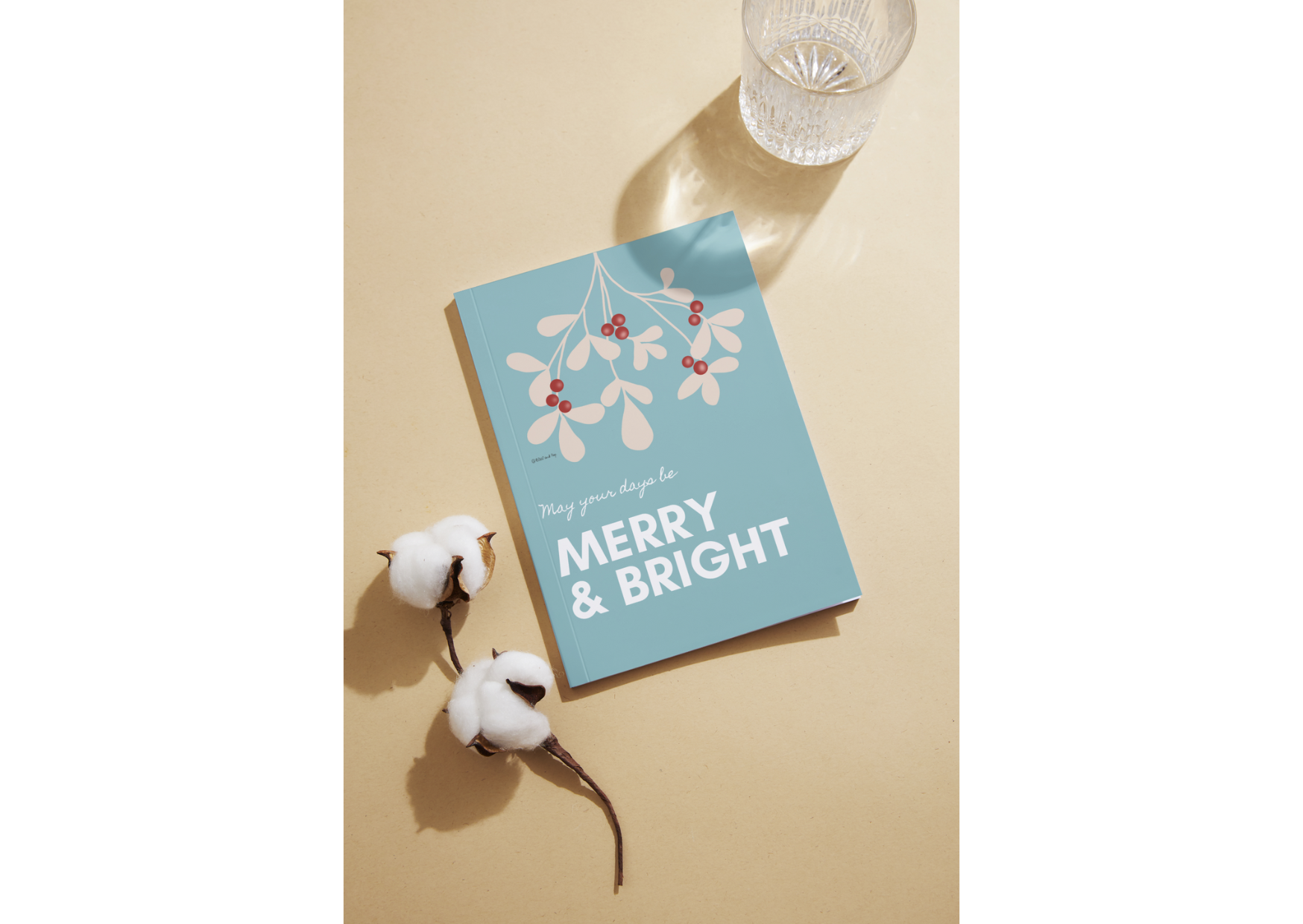 Merry & Bright -  Christmas Card - Billi & Pop